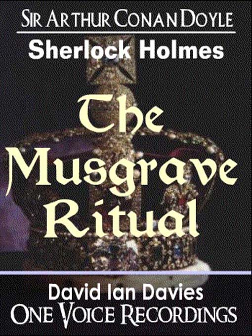 Title details for The Musgrave Ritual by David Ian Davies - Available